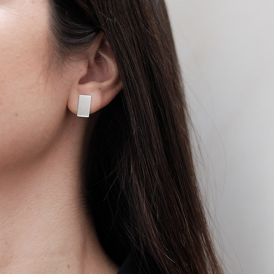 Rectangle Earrings Men 1pc Men Rectangle Drop Earring For Sale