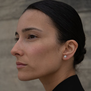 Dot Earrings Silver