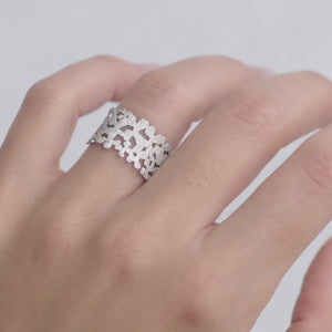 Coral Ring - Silver