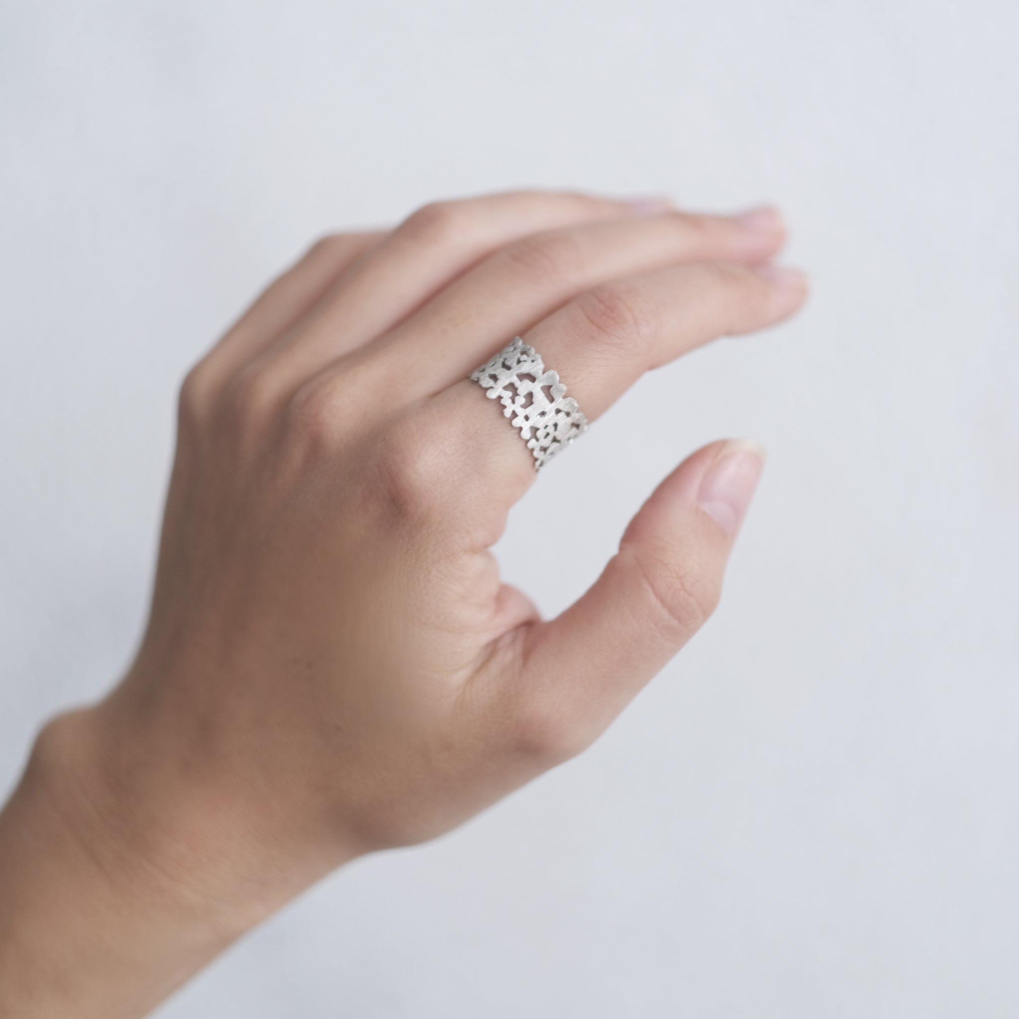 Coral Ring - Silver