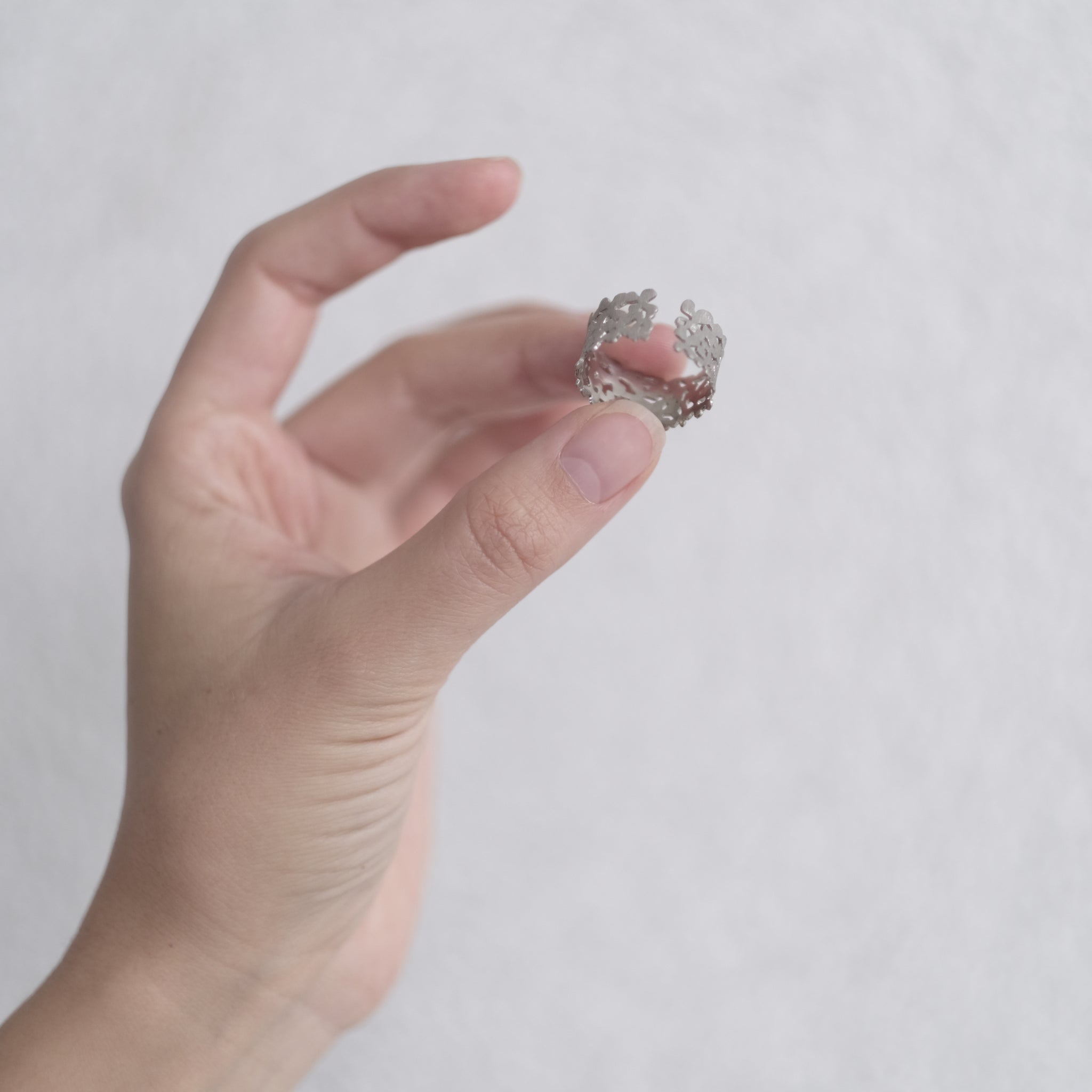 Coral Ring - Silver