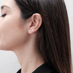 Triple Sphere Earrings