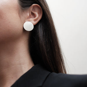 Round Disc Earrings